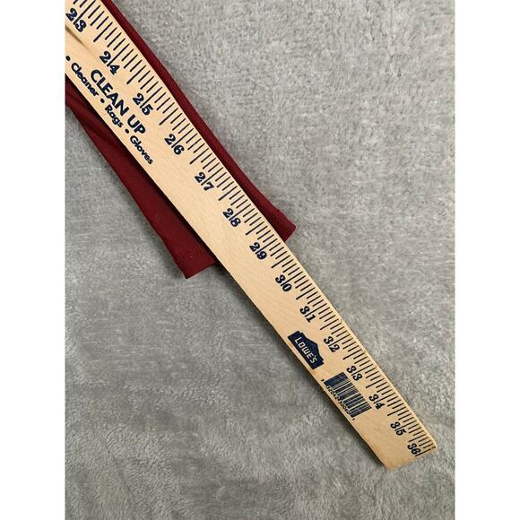 Sheer Velvet Top Women's Large Deep Red Mesh Cropped Whimsigoth Fairy Baddie - Picture 7 of 8